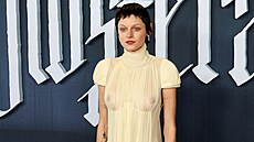 Emma Corrinová na premié�e filmu Nosferatu. (Londýn, 4. prosince 2024