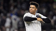 Juan Soto v dresu New York Yankees