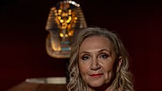 Noviná�ská prohlídka výstavy Tutanchamon v Pra�ském veletr�ním areálu. Hrobka a...