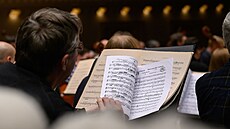 Záb�r ze zkou�ky �eské filharmonie v newoyrské Carnegie Hall (3. prosince 2024)