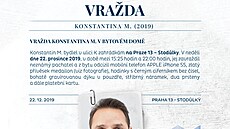 Pípad policie zaadila do kalendáe s nevyeenými zloiny.