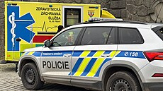 Záchrana z Vltavy na praské náplavce. (1. prosince 2024)