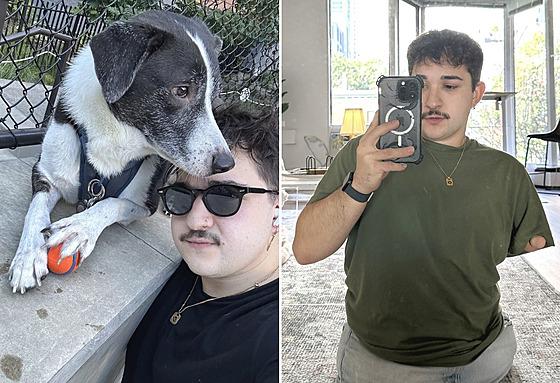 Tim je i pes svj hendikep neuviteln pozitivní a jde ostatním píkladem.