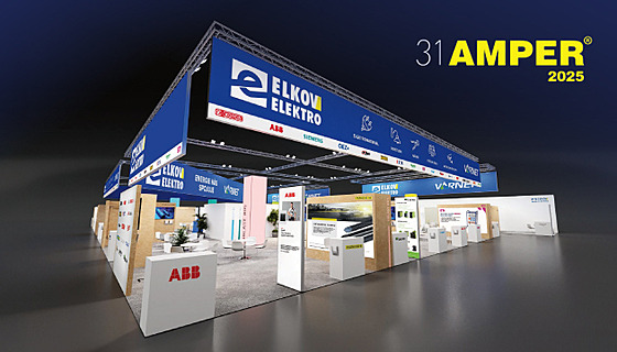 AMPER: Nejv�t�í elektrotechnický veletrh v �R s expozicí ELKOV elektro