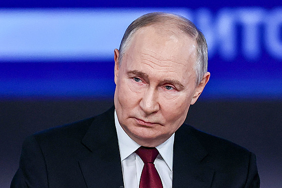 Ruský diktátor Vladimir Putin (19. prosince 2024)