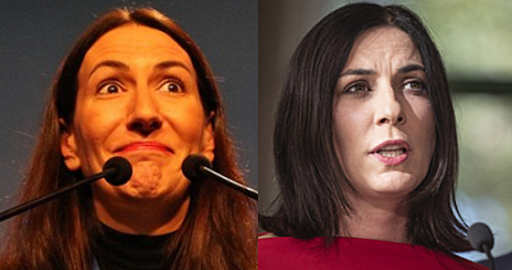 Zleva: Alexandra Udenija, Markéta Pekarová Adamová