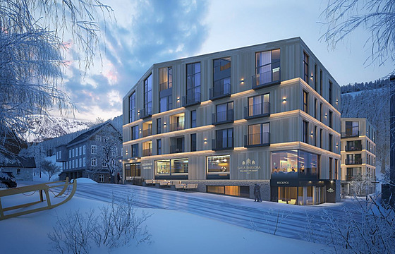 Vizualizace: Resort Svatá Barbora dostal jméno po patronce horník�, Pec pod...