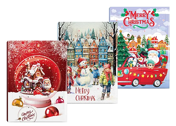 Stahované kalendá�e polské spole�nosti Millano, které prodával Lidl