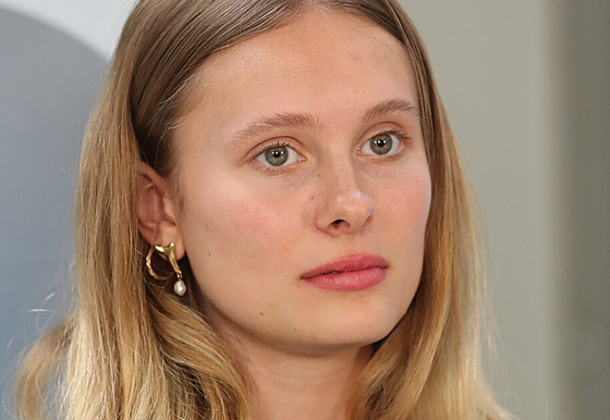 Josefína Prachaová v Karlových Varech (5. ervence 2024)