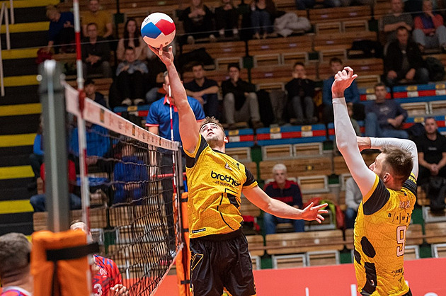 Volejbalisté Brna se přiblížili pátému místu a účasti v Evropě, zářil Baránek