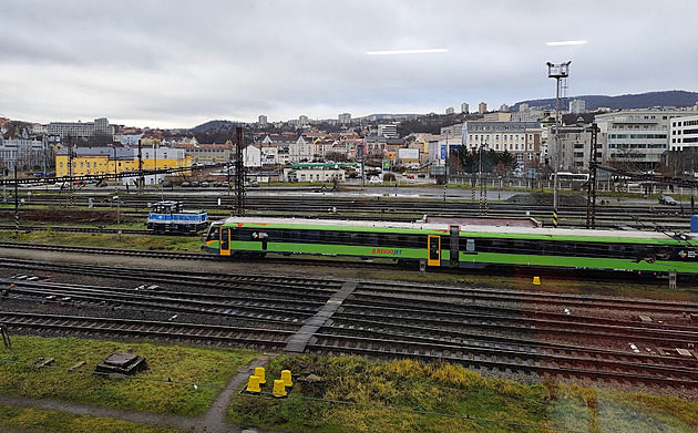 Nové nádra�í v Ústí nad Labem bude nedaleko stávajícího západního nádra�í.
