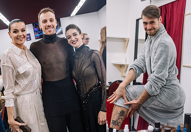 Prágr ukázal „své“ ženy, Vodička tetování. Jak vypadalo zákulisí StarDance