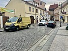 ateck ulice v Lounech bude nov jednosmrn. Tudy se bude do historickho...