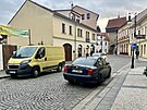 ateck ulice v Lounech bude nov jednosmrn. Tudy se bude do historickho...