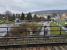 P�estavbou projdou nejen koleje, ale i silnice nedaleko obchodn�ho centra v...