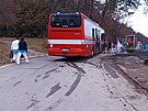 Ve zlnsk nemocnici hoela technick mstnost v budov interny, hasii...