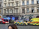 ena se v centru Prahy pokusila o sebevradu (19. prosince 2024)