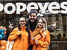 Oteven nov poboky fastfoodu Popeyes na Praze 5  Andl (19. prosince 2024)
