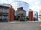 Budova TV Barrandov, která bude draena v rámci exekuního ízení, v areálu...