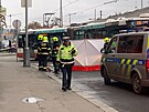 enu v Praze srazil autobus, m vn porannou nohu. (11. prosince 2024)