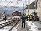 Z Horn� Lid�e na Vset�nsku znovu jezd� vlaky do slovensk�ho P�chova. (prosinec...