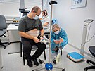 Petr Hlavica je prvnm pacientem Baovy nemocnice ve Zln, kter doma provd...