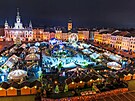 Nejkrásn�j�í adventní trhy v �esku jsou prý v �eských Bud�jovicích. Atmosféra...