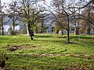 Park U Lva leící vedle Brnnské pehrady ml projít obnovou, místo toho zstal...
