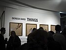 Matj Dereck Hard a vernis jeho vstavy Things v Galerii 1 (11. prosince...