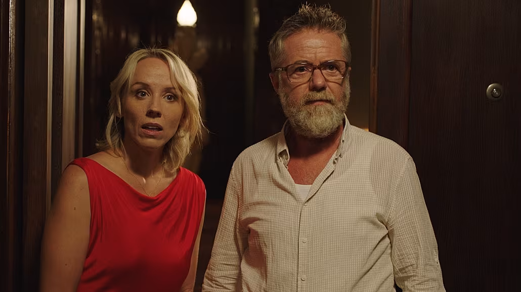 Petra H�ebí�ková a Ji�í Langmajer ve filmu V dobrém i zlém