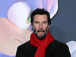 Keanu Reeves v Londýn� (10. prosince 2024)