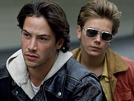 Keanu Reeves a River Phoenix ve filmu Moje soukromé Idaho (1991)