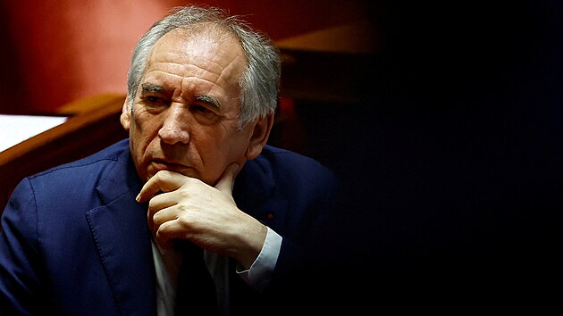 Premir Franois Bayrou v Nrodnm shromdn (17. prosince 2024)