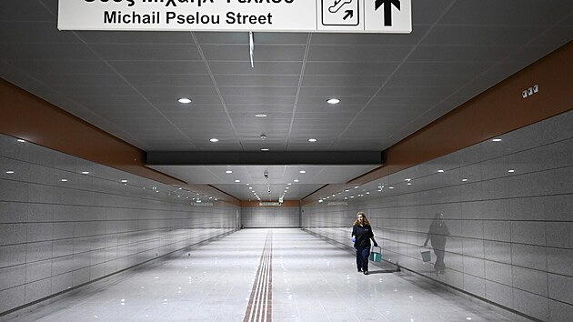 Nov� otev�en� metro v �eck� Soluni