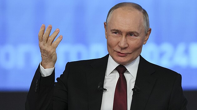 Rusk� dikt�tor Vladimir Putin (19. prosince 2024)