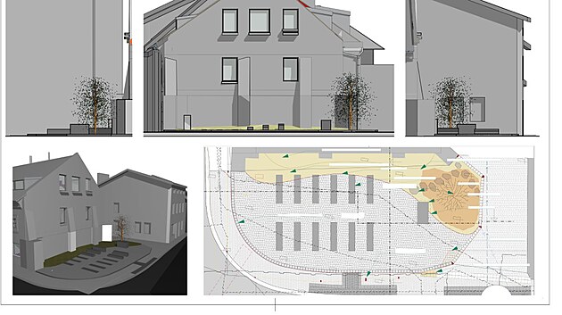 Architektonick nvrh zpracovan Ondejem Pchlkou