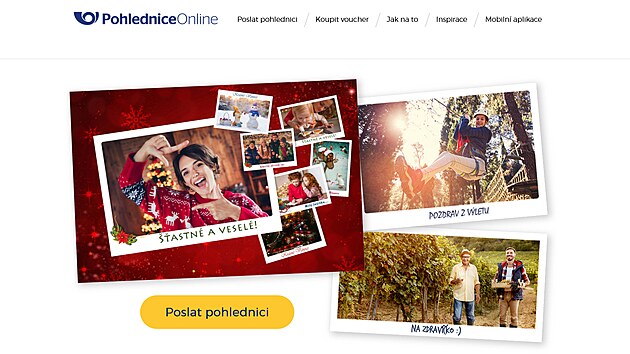 Pohlednice Online