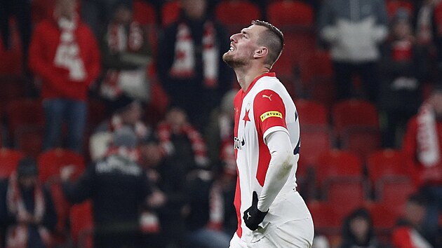 Zklaman slvistick forvard Tom Chor po zpase s Anderlechtem.