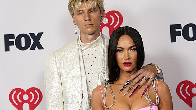 Machine Gun Kelly a Megan Foxová (Los Angeles, 27. května 2021)