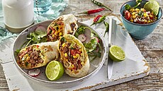Mexick� burrito s jackfruitem 