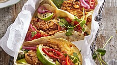 Tacos s trhan�m kr�t�m masem