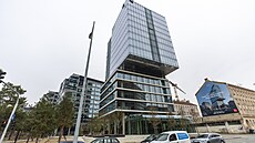 Nová supermoderní kancelá�ská budova s ozna�ením I v brn�nském areálu Vln�na....