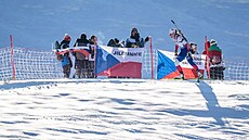 Kristýna Otcovská b�hem sprintu v Hochfilzenu.