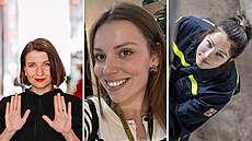 Jasmína Houdek, Alice Havlovicová a Lenka Slune�ková