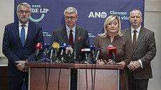 Tisková konference hnutí ANO. (19. prosince 2024)