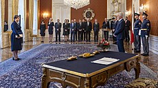 Prezident republiky Petr Pavel jmenoval na Pra�ském hrad� Ditu �epkovou...