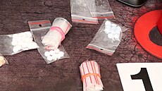 Kriminalisté zadr�eli drogy a peníze gangu, který p�sobil na Olomoucku a...