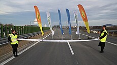 �editelství silnic a dálnic na Novoji�ínsku otev�elo dal�í �ást dálnice D48....