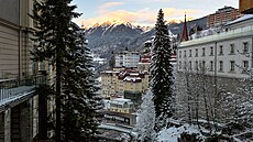 Vodopád Gasteiner Ache protéká p�ímo centrem Bad Gasteinu.