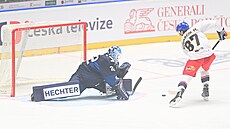 �eský úto�ník Michal Kova��ík neprom��uje trestné st�ílení proti finskému...